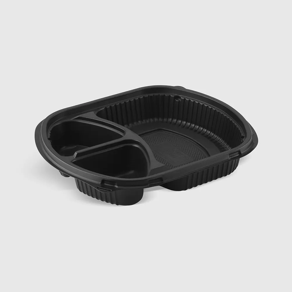 meal tray 3comp container